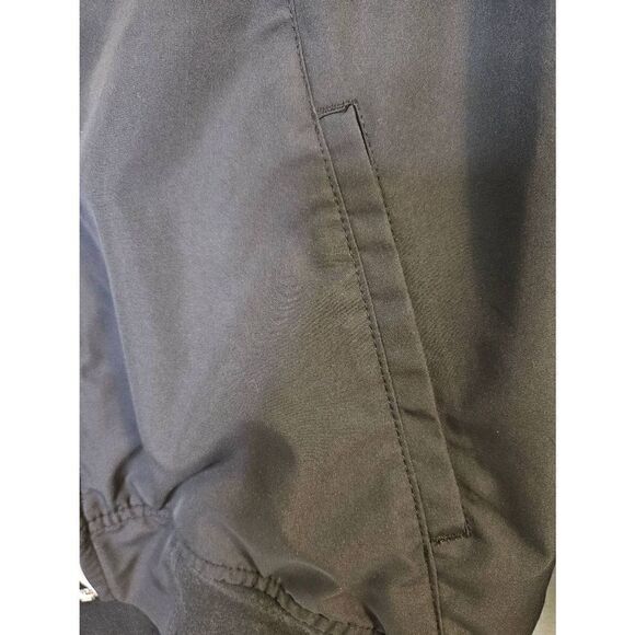 Nike  black track/windbreaker jacket.  Size M. - Picture 4 of 7